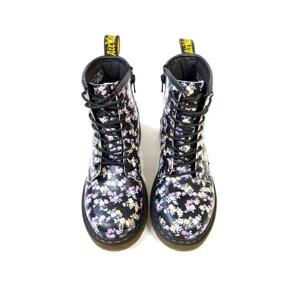Kids Dr Martens Delaney floral boots Kids Size 2 | Size 33 UK - Picture 10 of 11